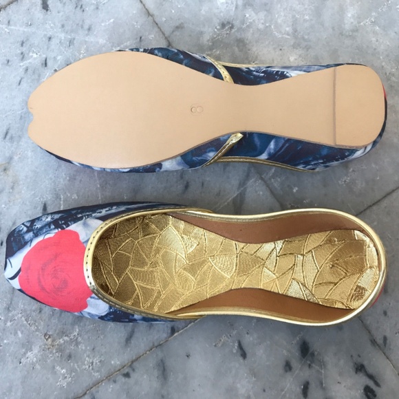 Women Khusa Pakistan Sandal Bollywood Mojari Jutti - Picture 7 of 8