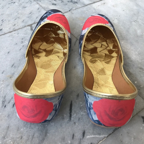 Women Khusa Pakistan Sandal Bollywood Mojari Jutti - Picture 5 of 8