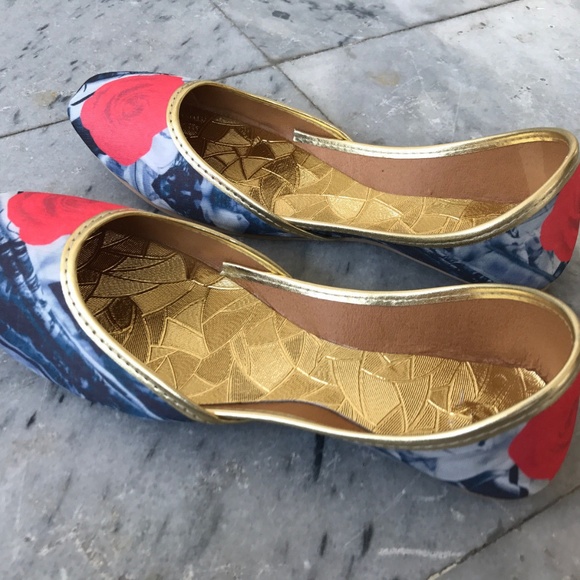 Women Khusa Pakistan Sandal Bollywood Mojari Jutti - Picture 6 of 8