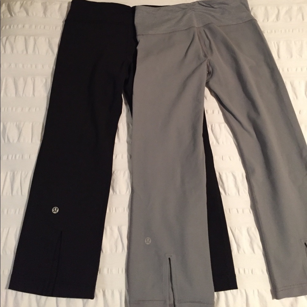 Lululemon cropped leggings- size 4