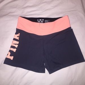 PINK yoga shorts