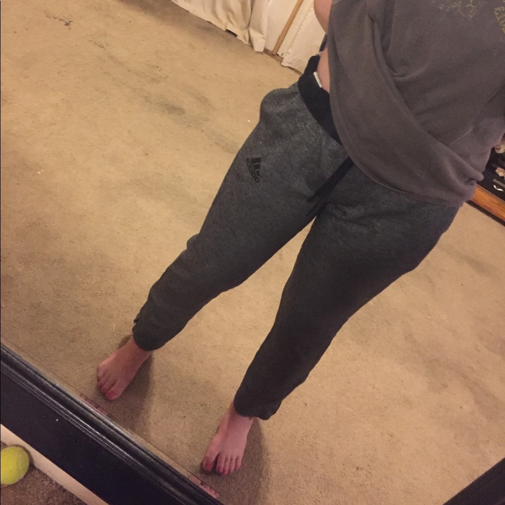 SOLD Grey adidas sweatpants