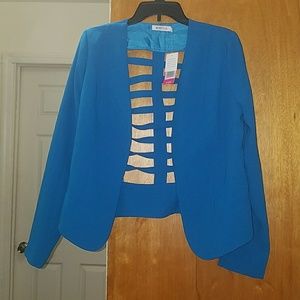 JustFab Twist Back Blazer