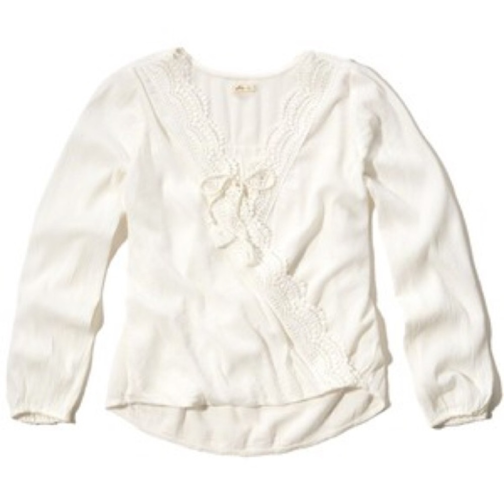 Hollister peasant top