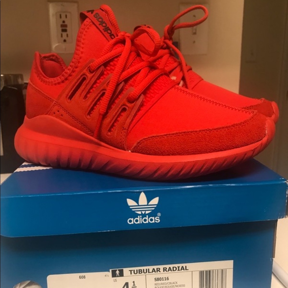 Red adidas