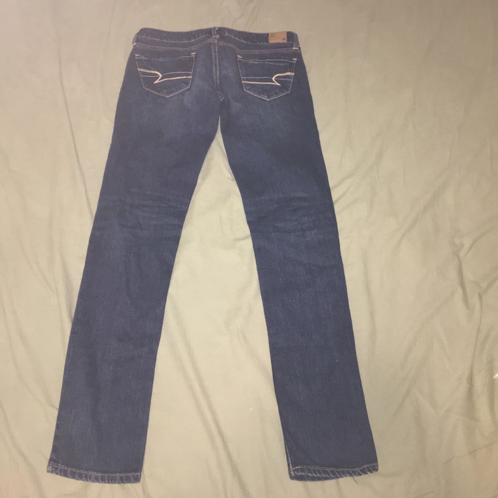 Blackish skinny American eagle jeans