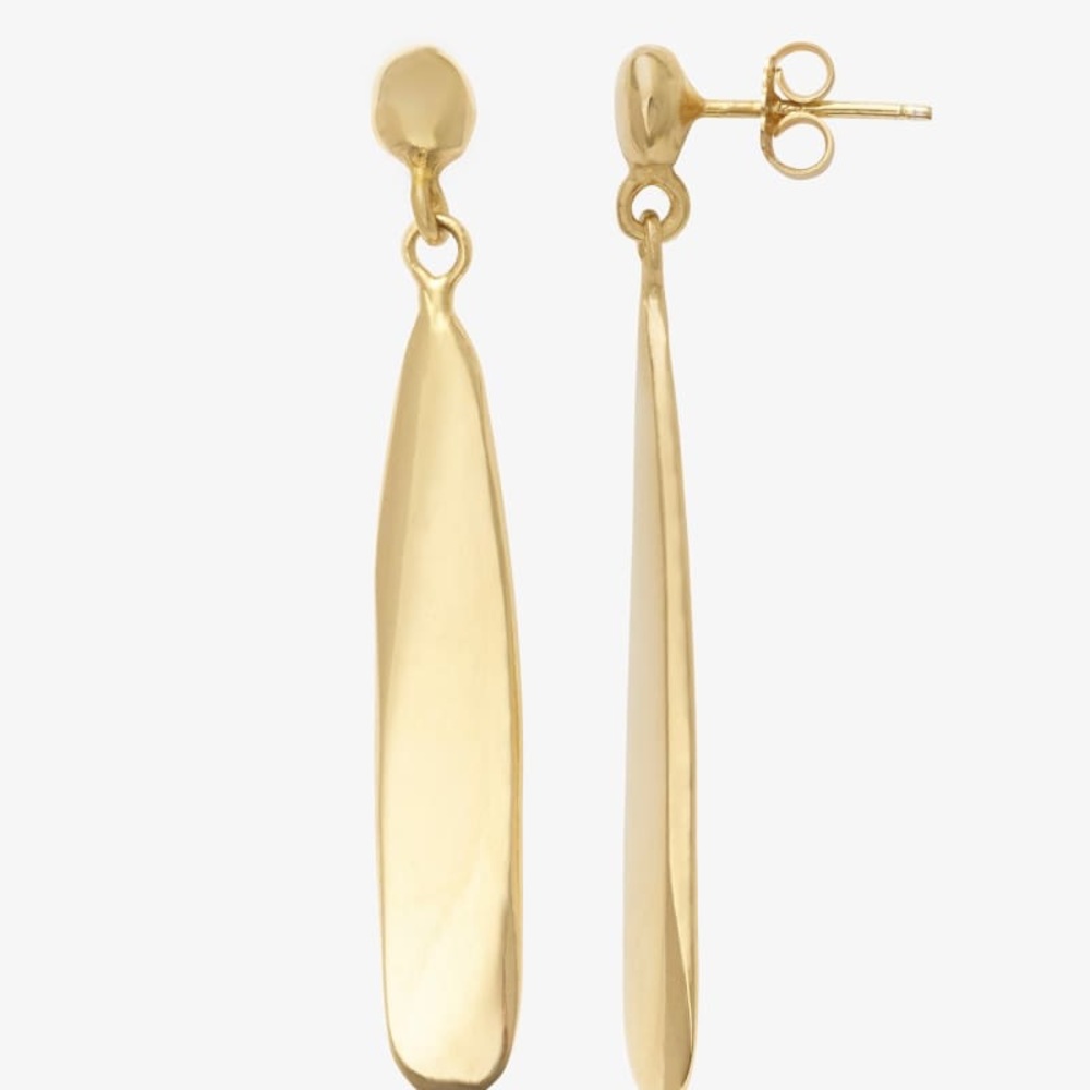 Telesto Brass Earrings