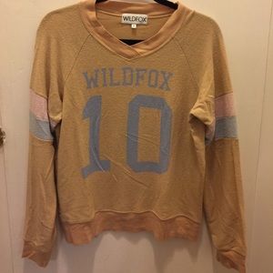Wildfox Pullover with V-Neck