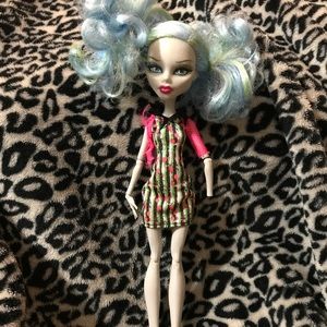 Monster high doll. (Ghoulia)