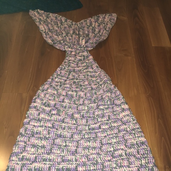 Crocheted mermaid tail blankets!! - Picture 4 of 5