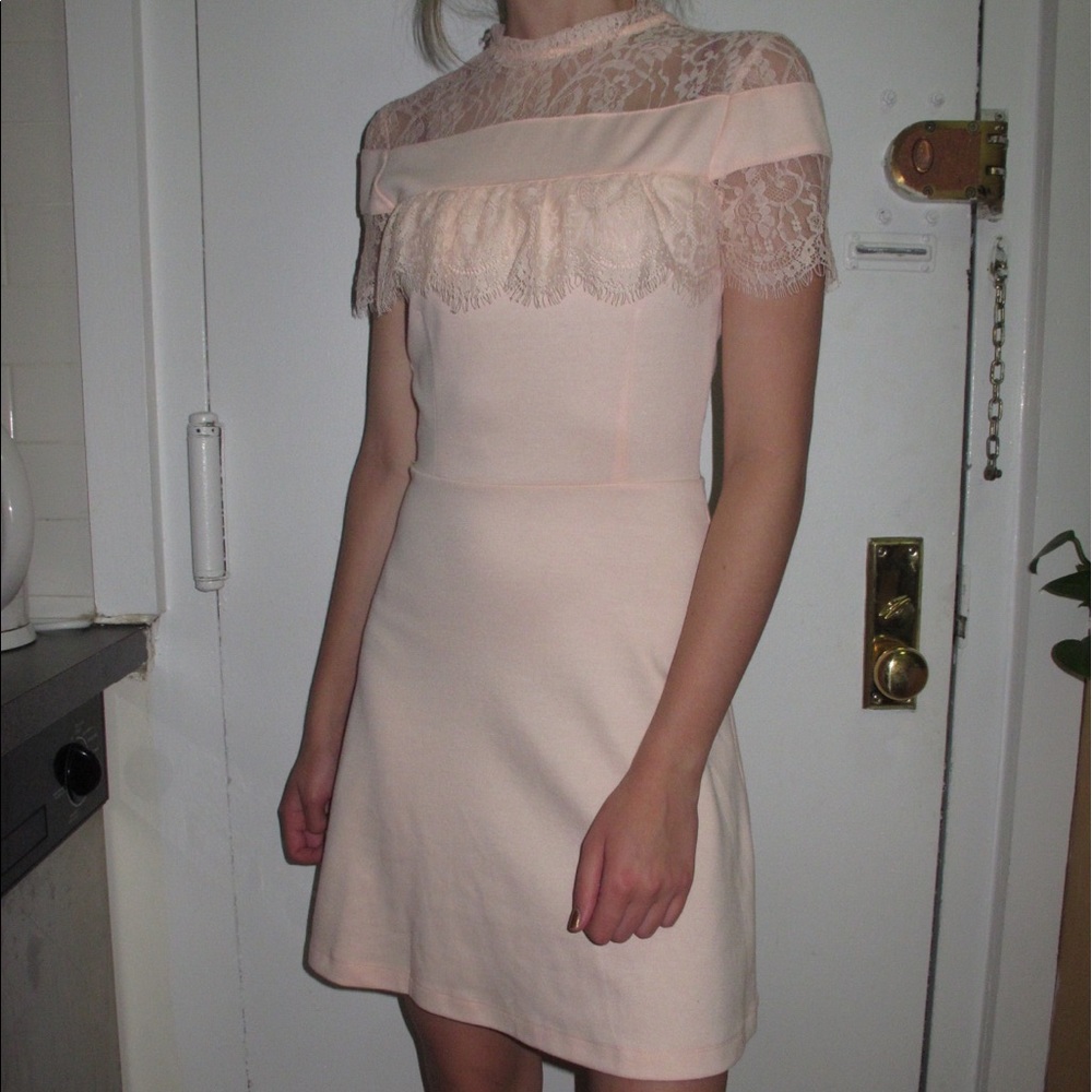 Light pink ASOS dress