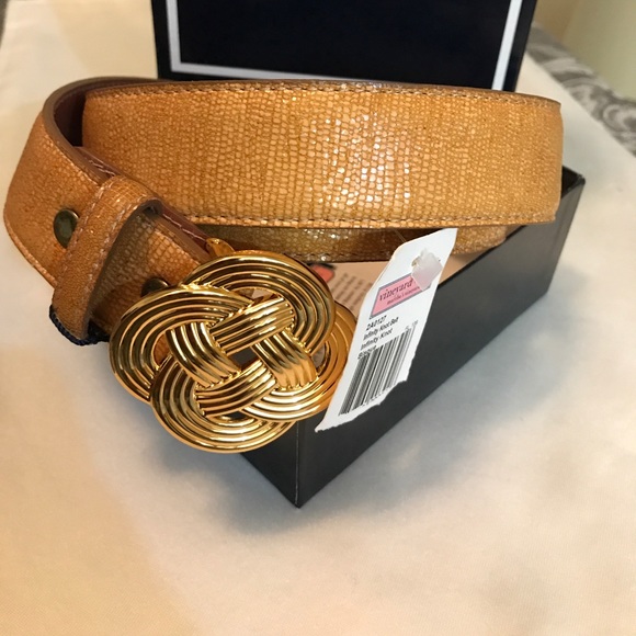 Vineyard Vines Accessories - Vineyard Vine Infinity Knot Belt Snake Leather S