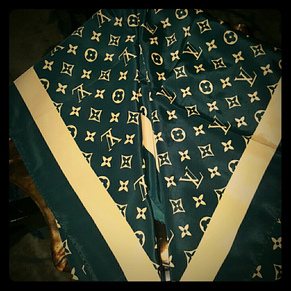 Louis Vuitton Vintage silk scarf