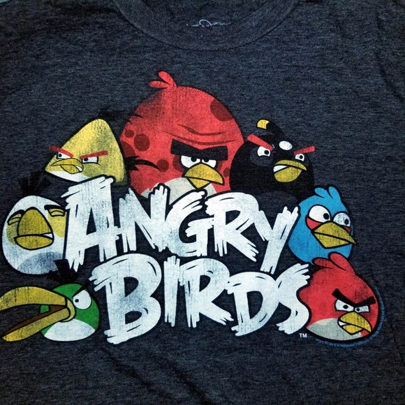 ☃️SALE!☃️Boys/Girls Licensed Angry Birds Tee Shirt - Picture 5 of 8