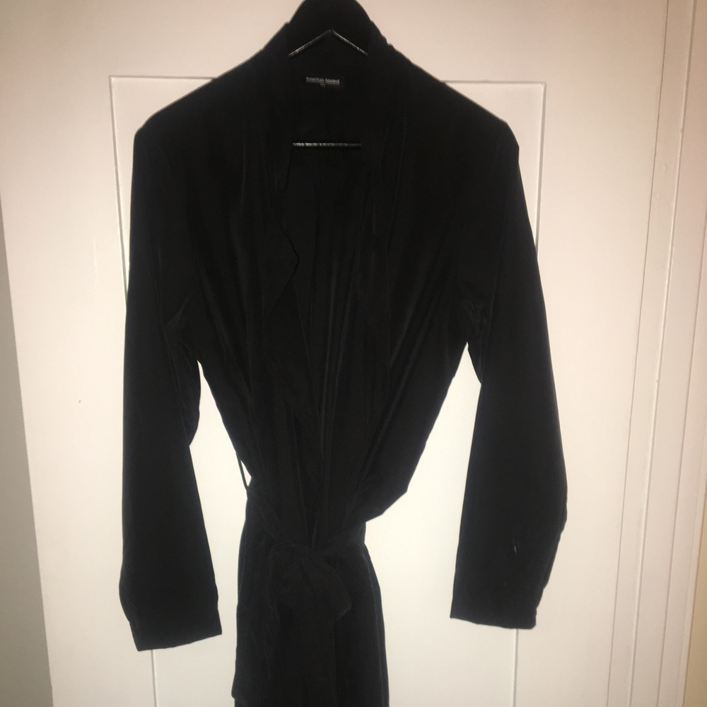 Brand new American apparel trench coat black m/l