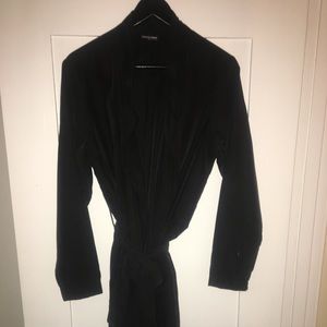 Brand new American apparel trench coat black m/l