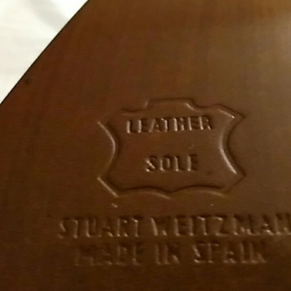 NWOB Stuart​ Weitzman Brown Suede Pumps, Sz 7.5 AA - Picture 7 of 8