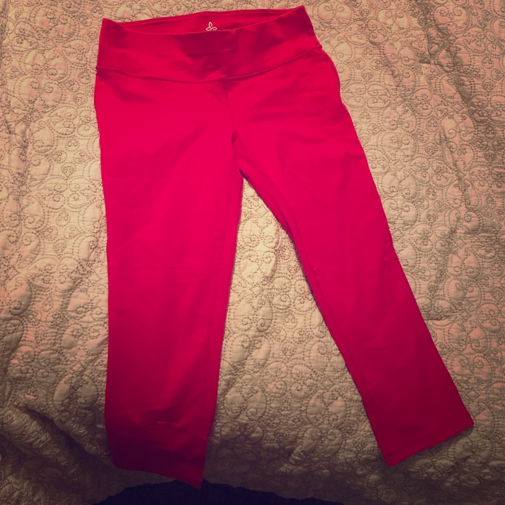 Pink workout/yoga pants