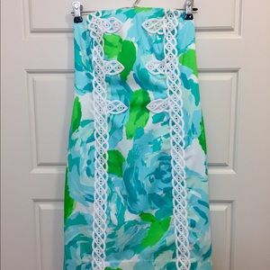 Lilly Pulitzer Strapless Dress