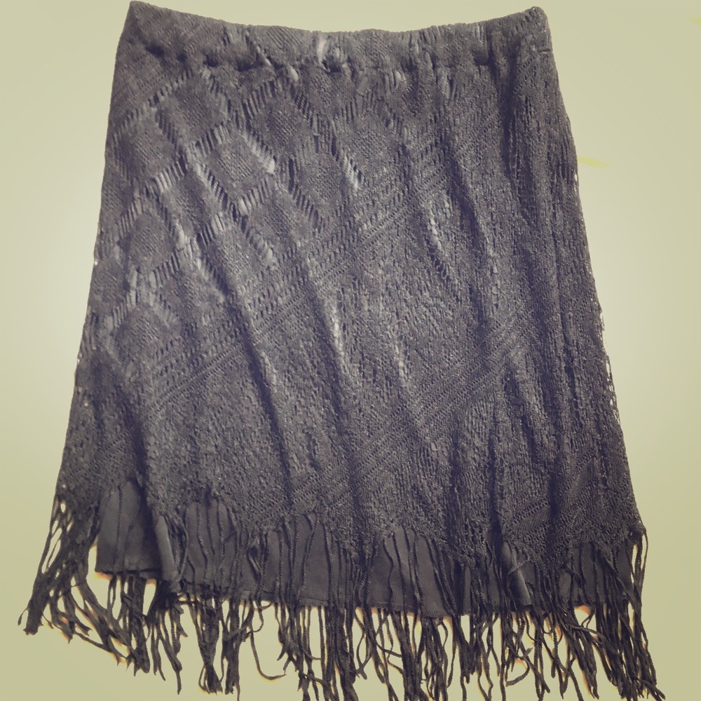 Crochet Flare Skirt