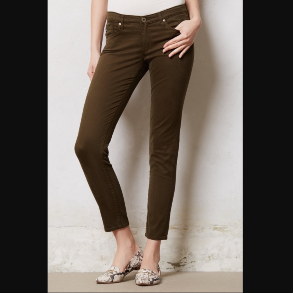 AG Stevie Ankle Slim Straight Leg Pants