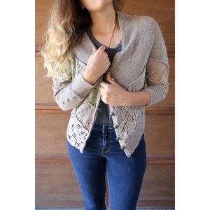 Rustic cardigan