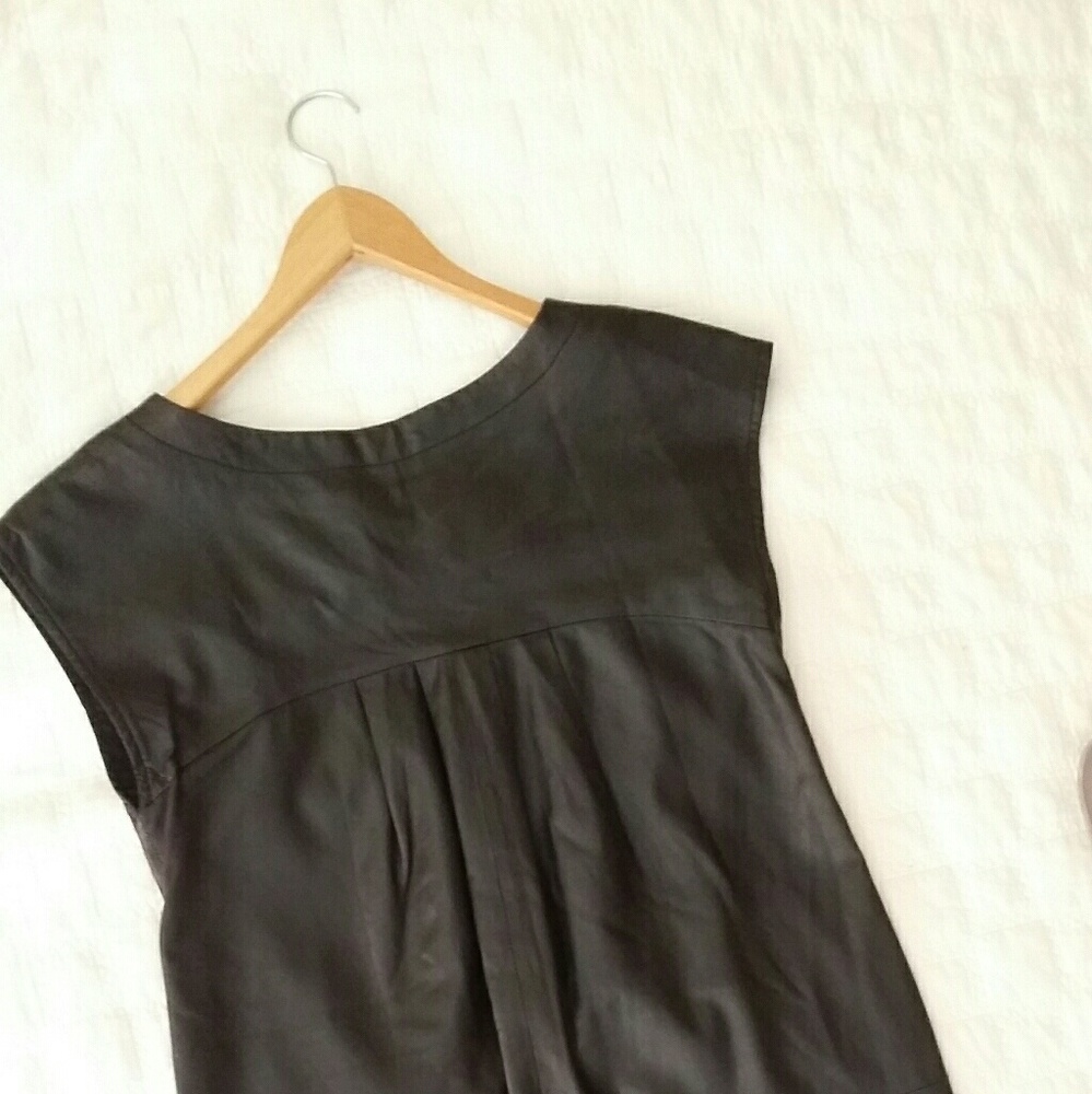 Theory Genuine Leather Dress Size 0