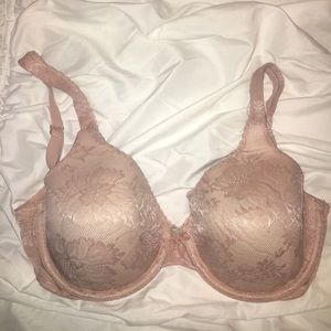 Blush pink/nude Victoria's Secret 32DD bra