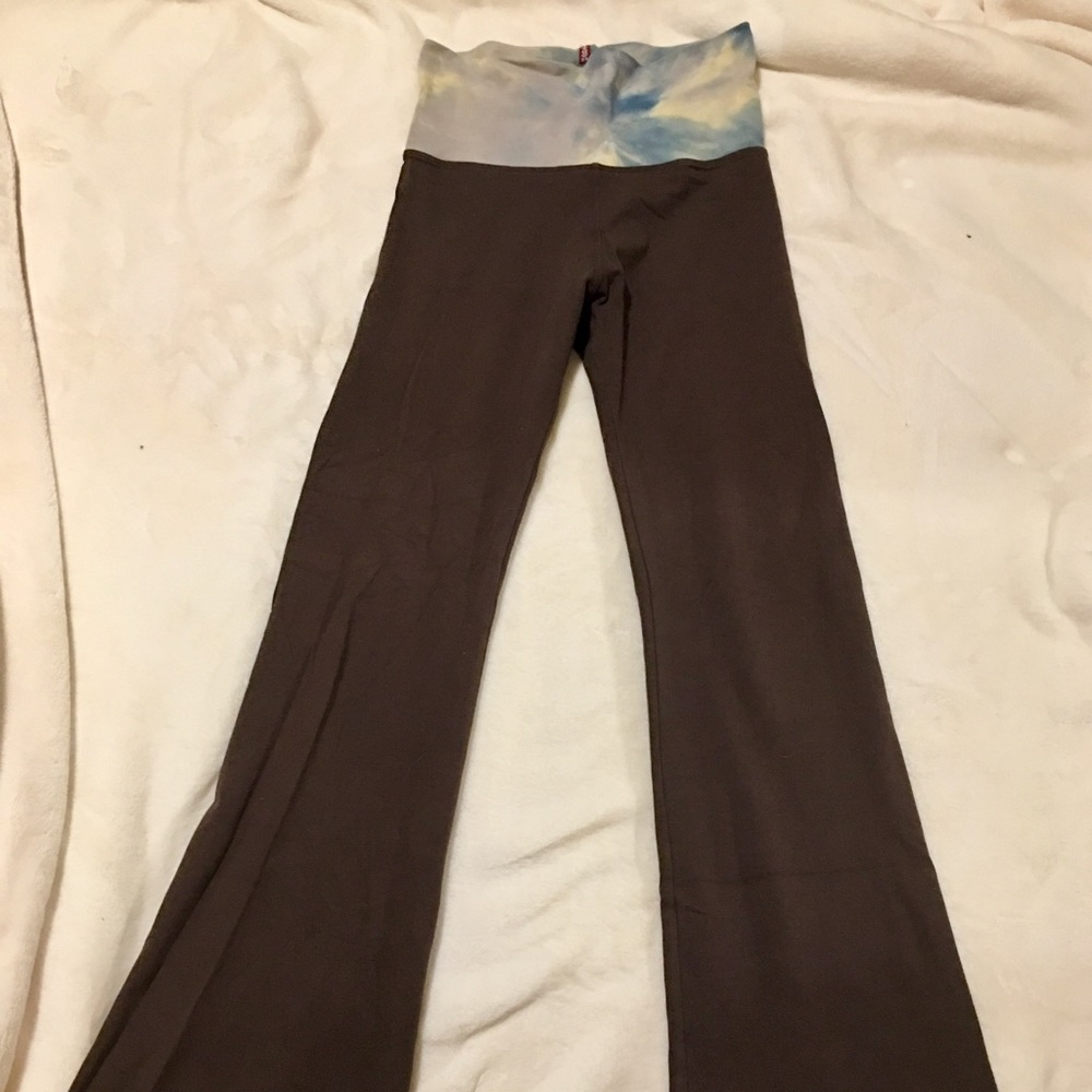 Brown Tie Dye HardTail Yoga Pants