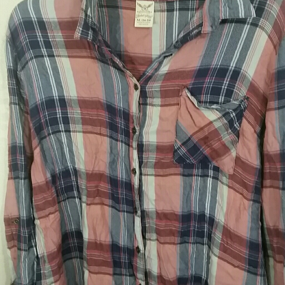 Plaid and pink flannel
