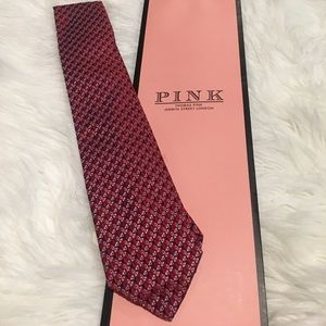 ✨NEW✨ Authentic Thomas Pink Red Pattern Tie