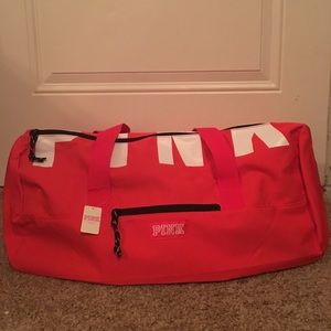 PINK • duffle bag •