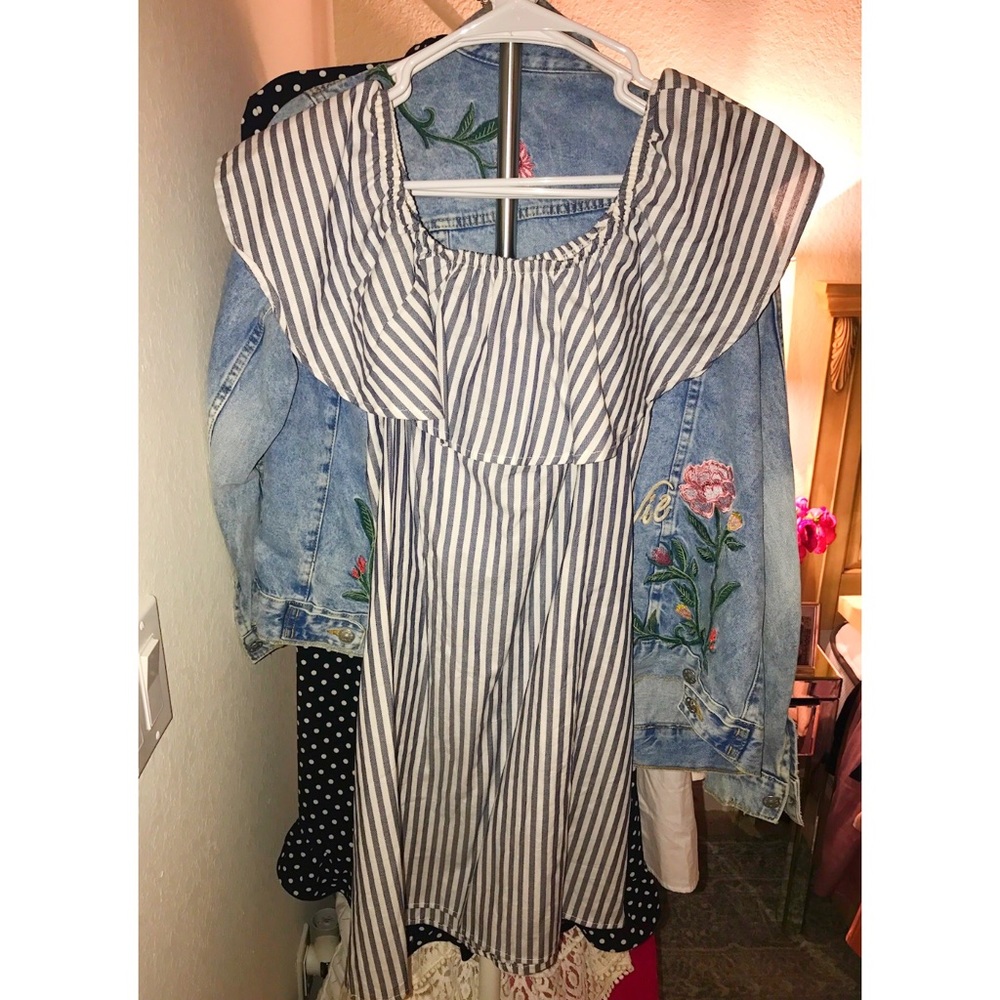 Off the shoulder dress