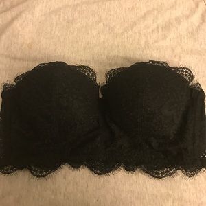 Victoria Secret black lace bralette