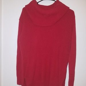 Michael Kors Red Turtle Neck