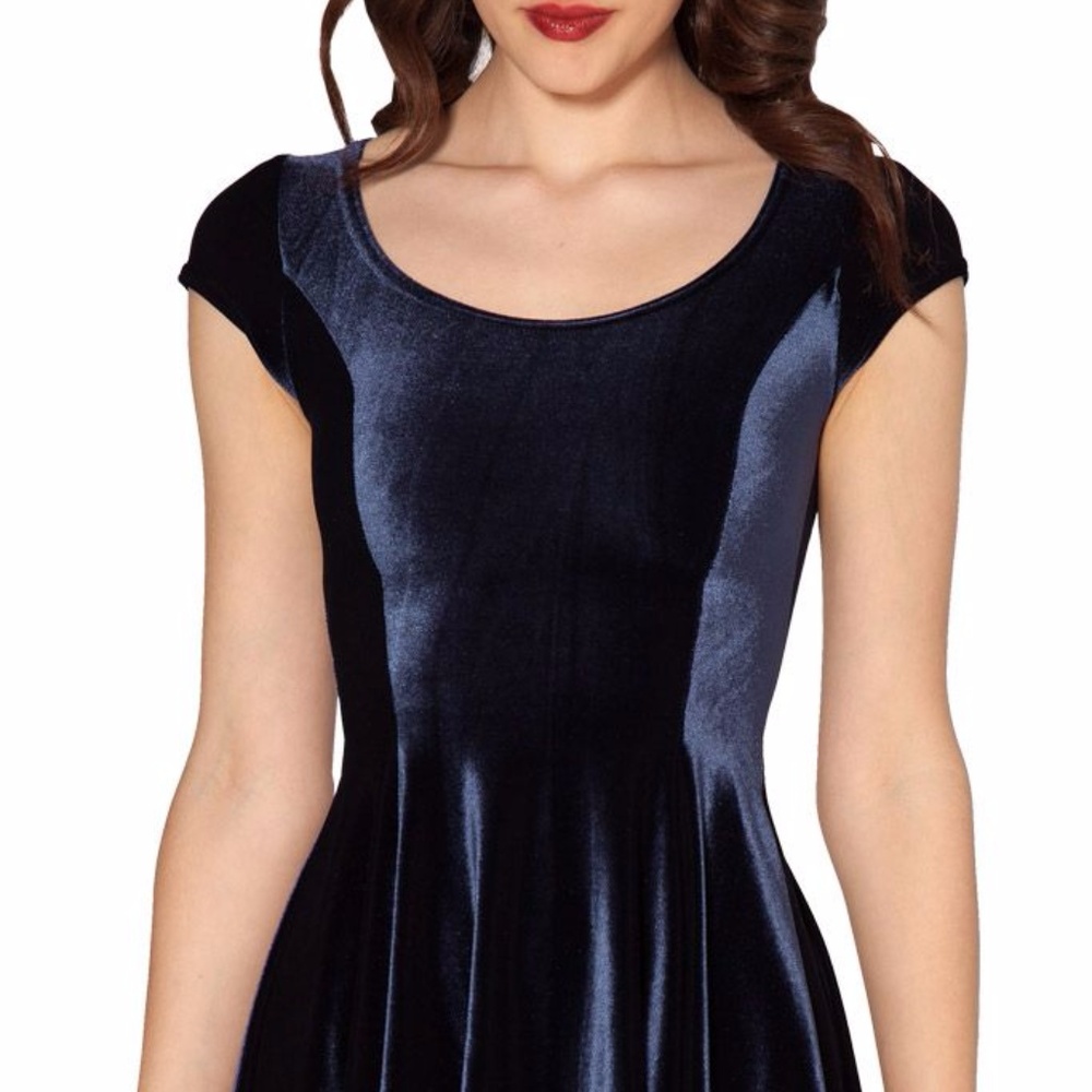 Blackmilk Velvet Cheerleader Dress