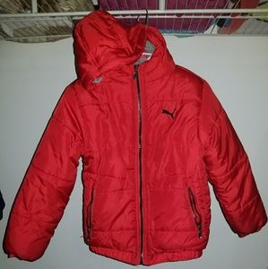 Puma boys puffer jacket