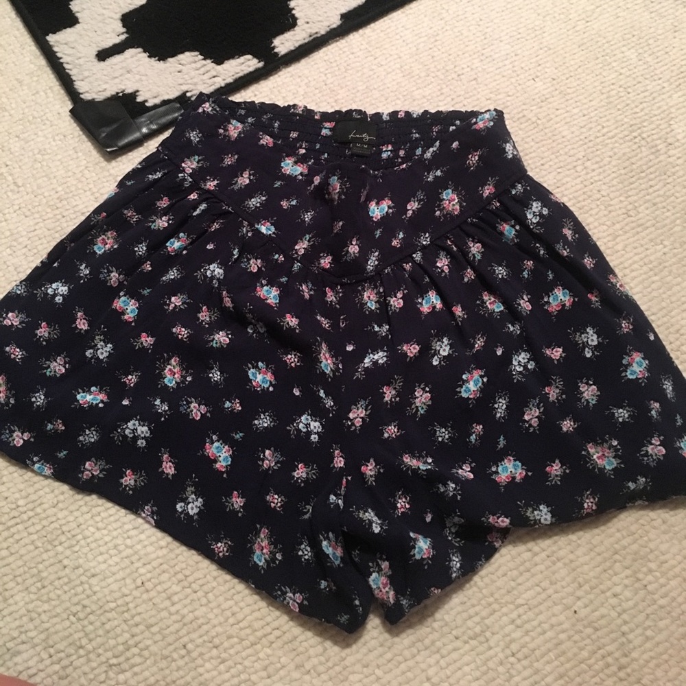 Forever 21 floral skort