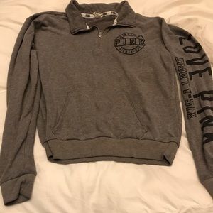 Victoria's Secret Pink Half Zip