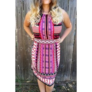 Pretty in pink tribal dress