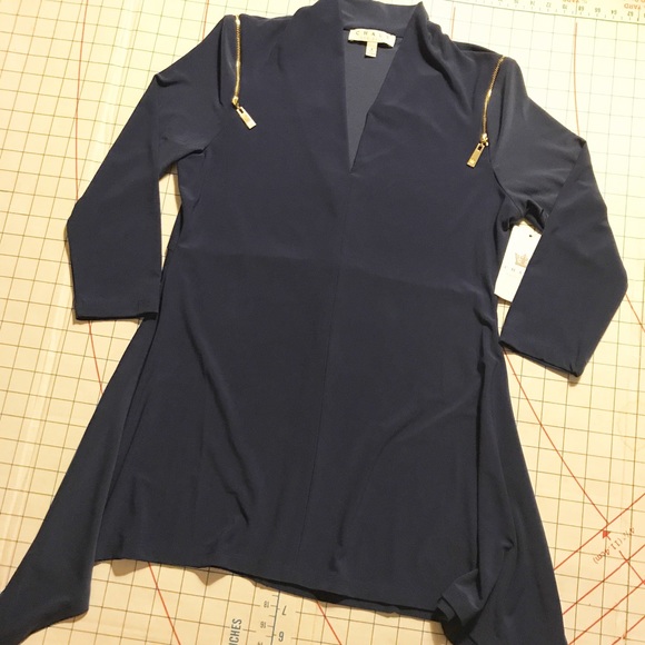 CHAUSE ZIPPERED SHOULDER PULLOVER, Small, NWT - Picture 1 of 5