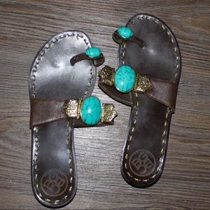 BCBG sandals!