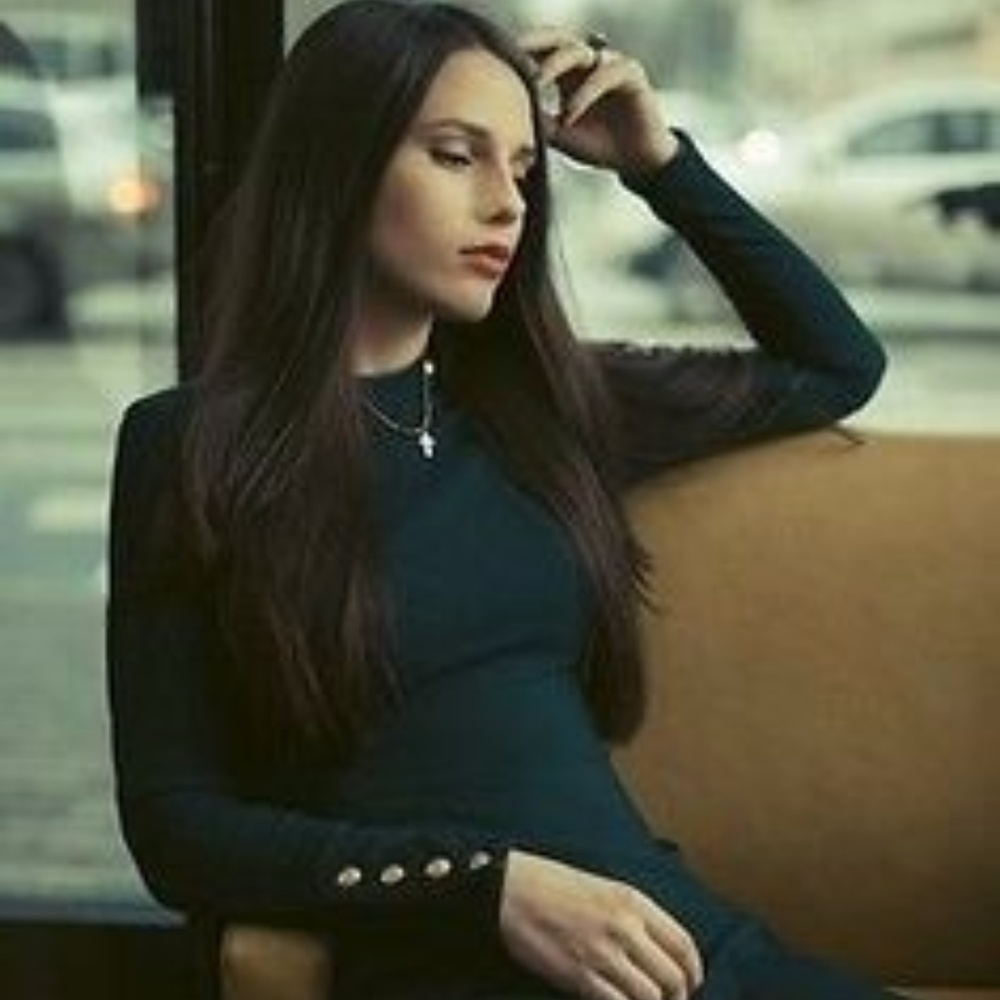 Zara Green Military Dress