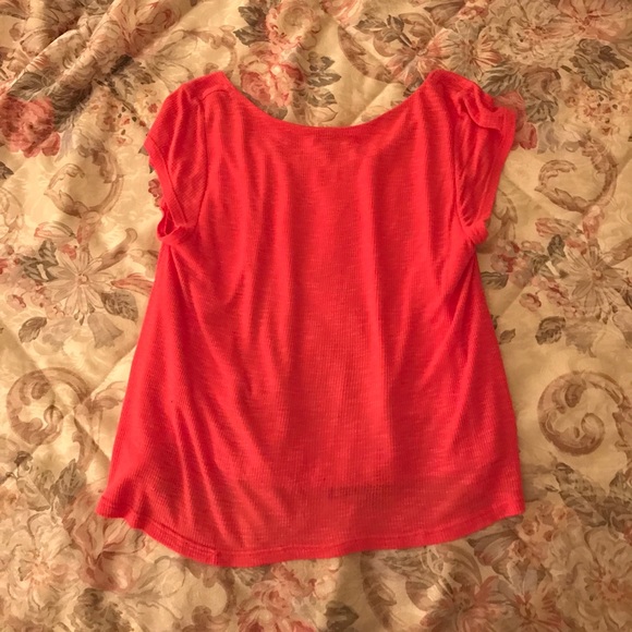 Coral blouse - Picture 2 of 3