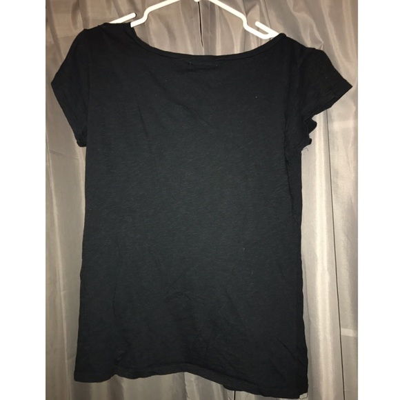 Brandy Melville Distressed Tee - Picture 2 of 4
