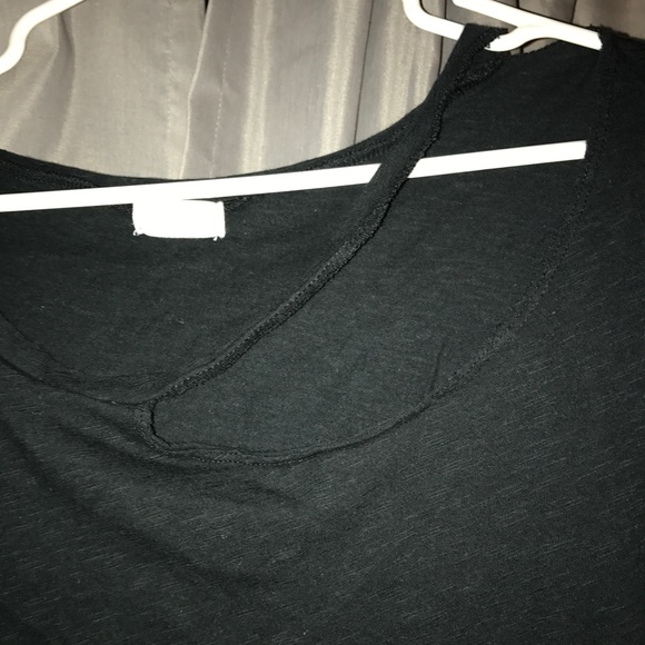 Brandy Melville Distressed Tee - Picture 3 of 4