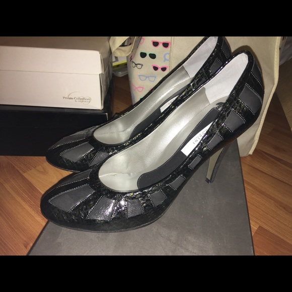 {pollini} 🆕 round toe pump - Picture 3 of 5