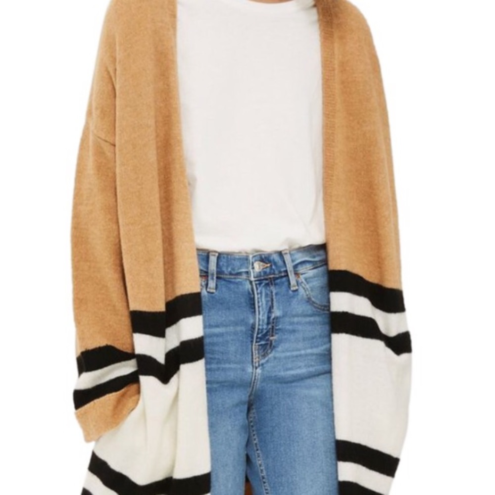 ISO!!!!! Topshop colorblock stripe cardigan