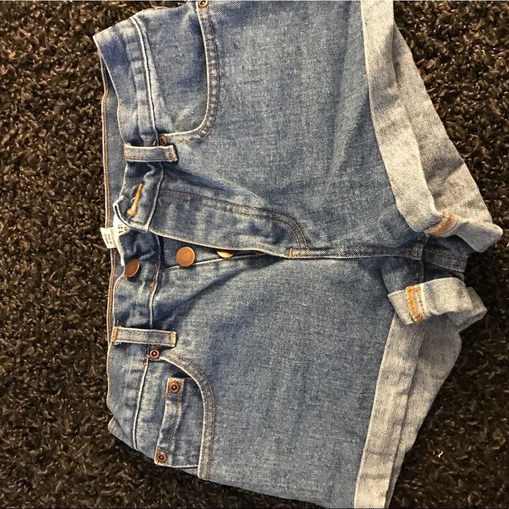High waisted shorts