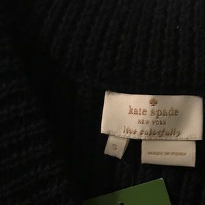 Kate space sweater with leather pockets (small)